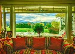 Outdoors design of house